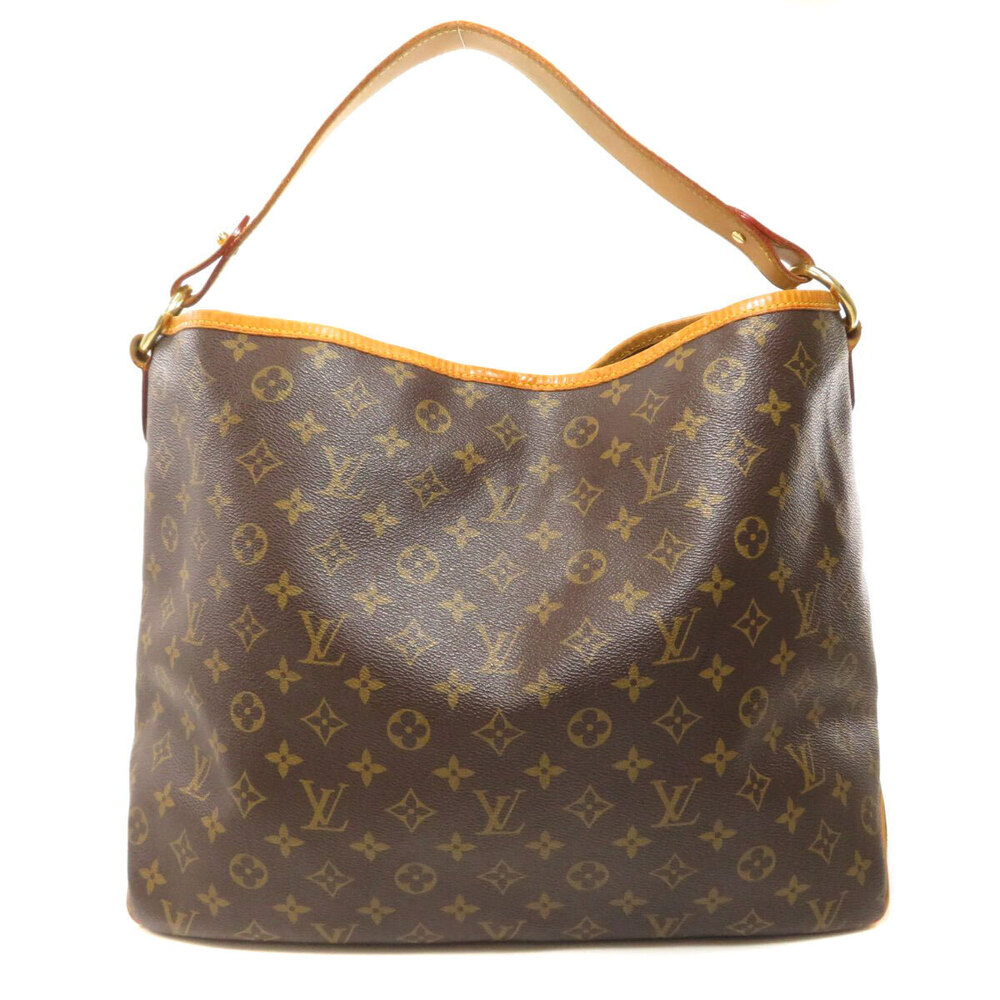 Louis Vuitton Monogram Delightful Shoulder Canvas Bag Brown